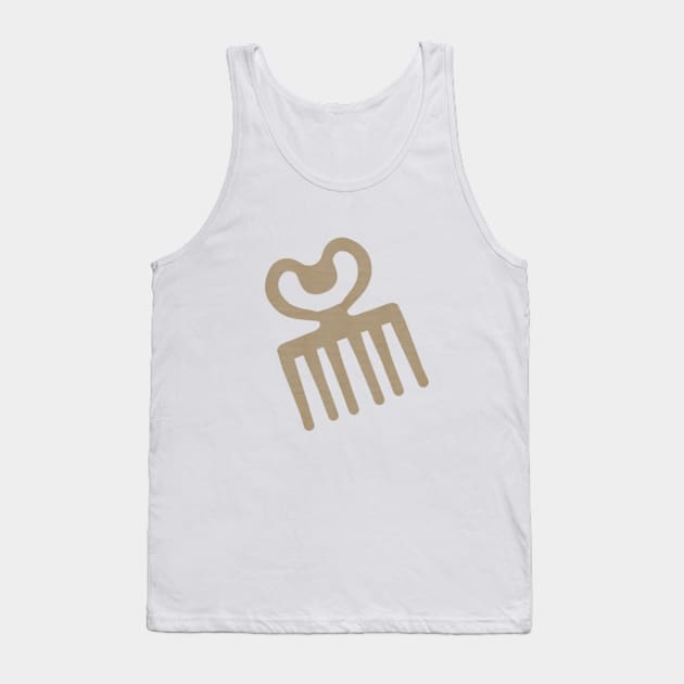 Adinkra symbol Tank Top by cecilestees